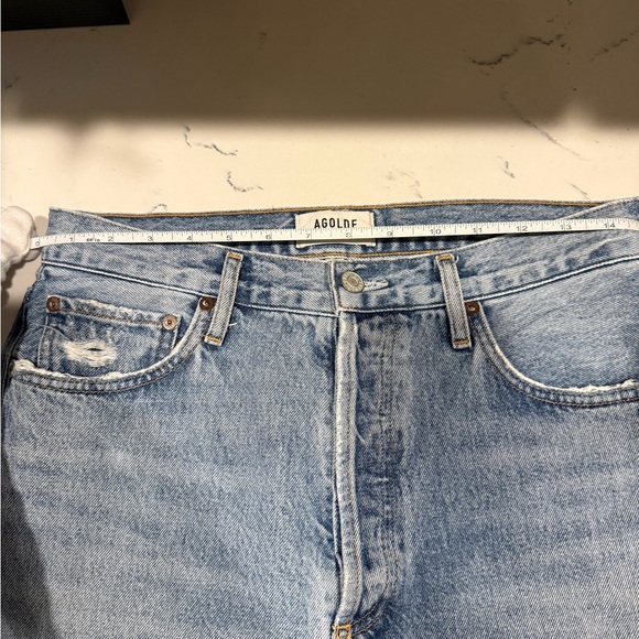 Agolde 90's Pinch Waist High Rise Straight In Navigate - Picture 5 of 8